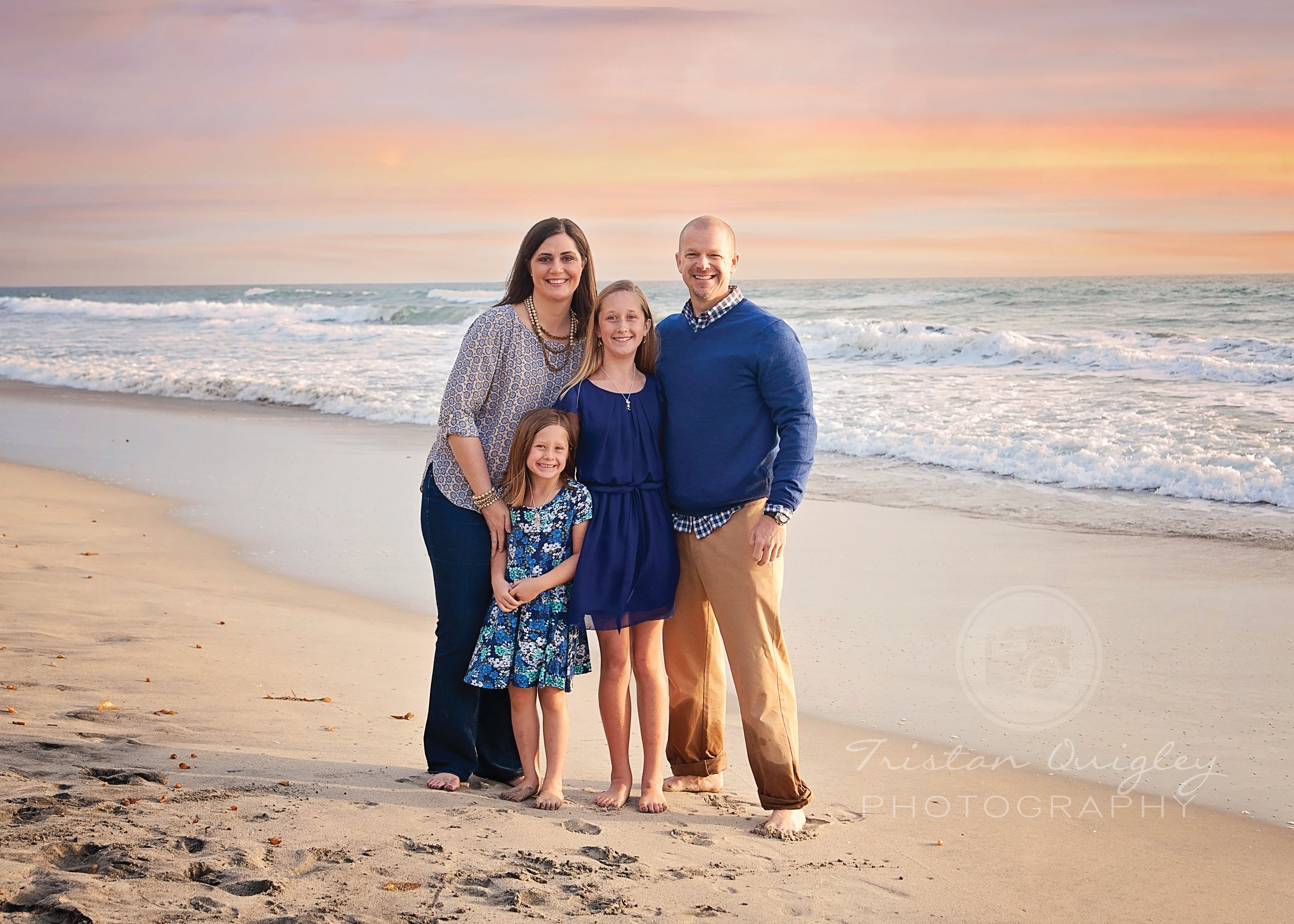 San Diego Family Beach Photography - San Diego, CA- Tristan Quigley Photography