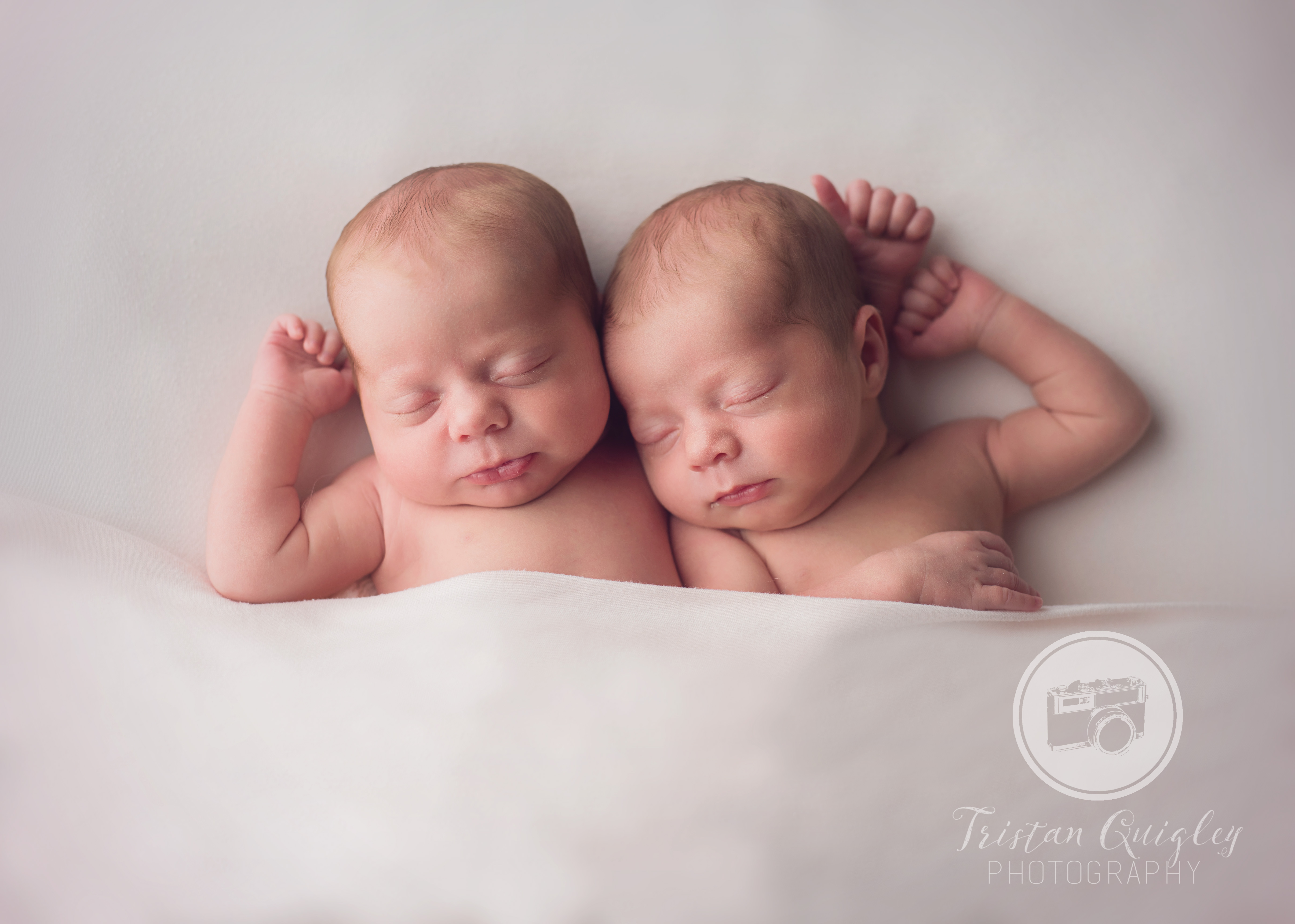 San Diego Newborn Twins Photography - San Diego, CA- Tristan Quigley Photography