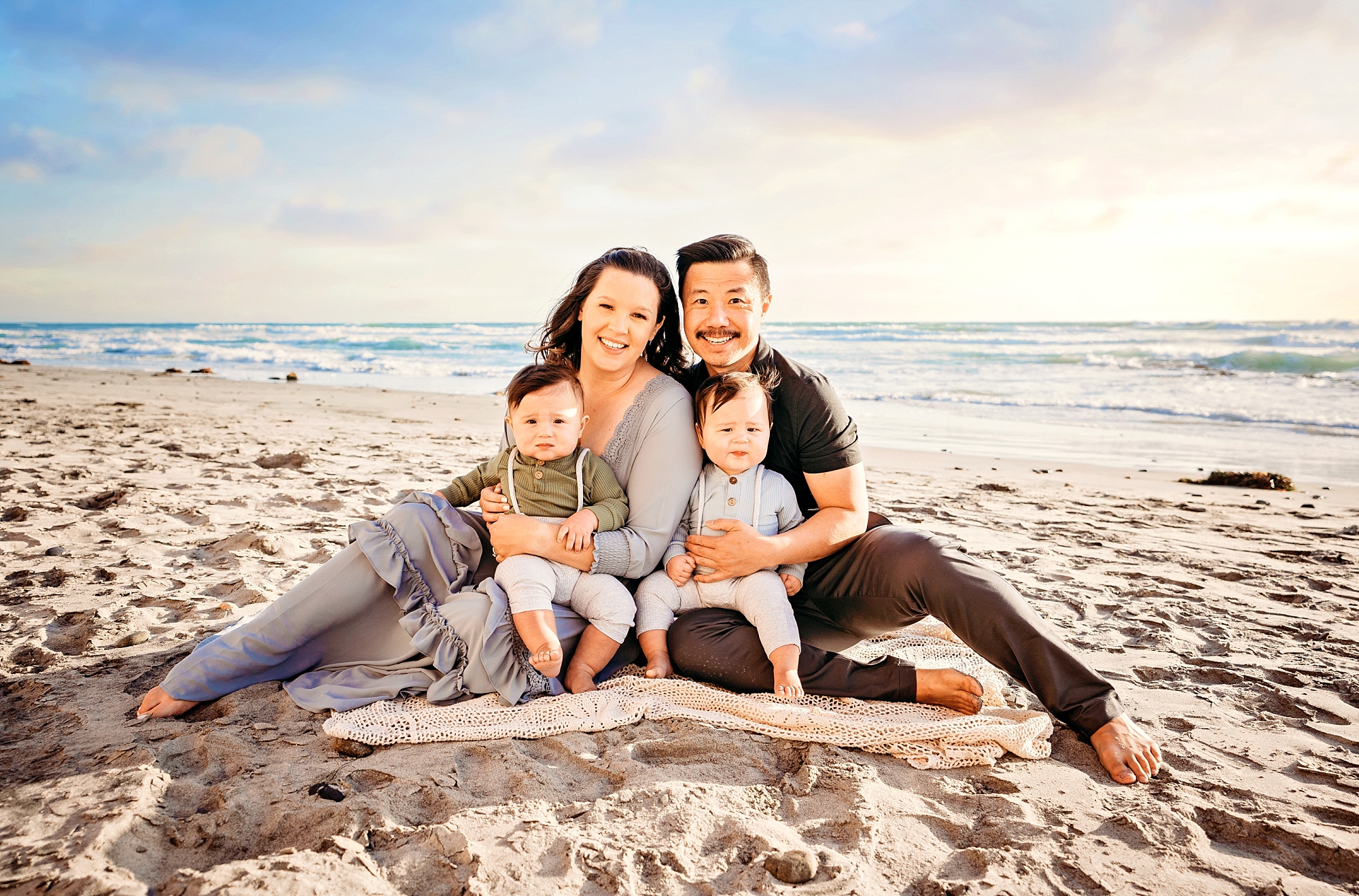 Solana Beach family photos 