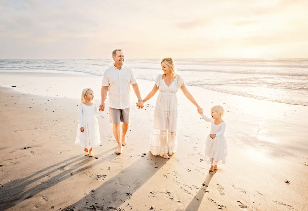 Gorgeous styled family during their family photography session 